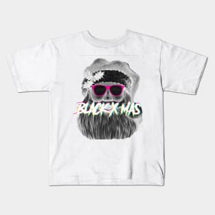 Merry black christmas Kids T-Shirt